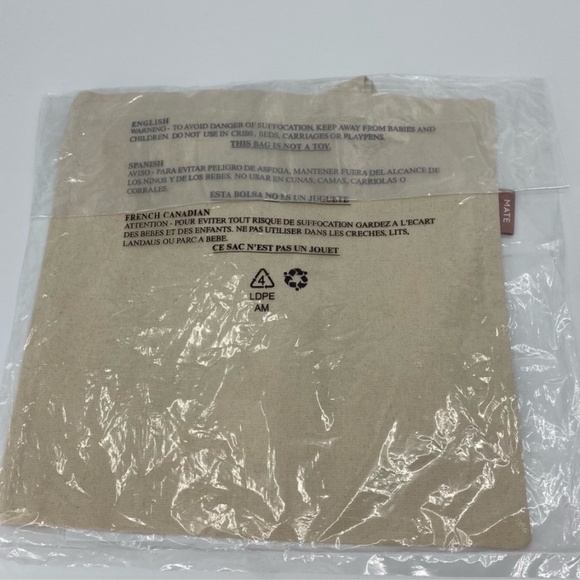 Mate The Label Makin Moves Organic Tote New - Picture 5 of 7
